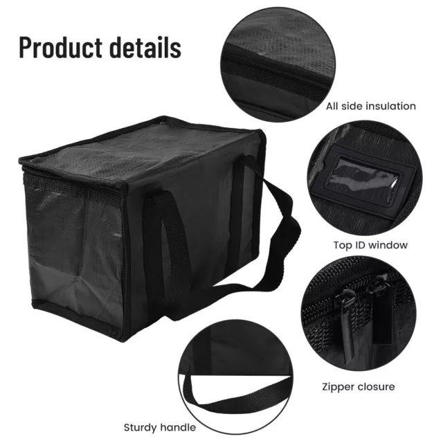 Meal Delivery Bag Hohe Qualität Hot Sale Takeaway Thermal Warm Cold Bag