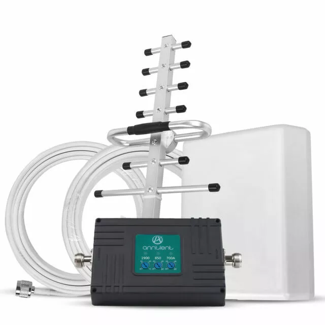4G 5G LTE 700/850MHz Cell Phone Signal Booster Band 12/13/17/5 Home Repeater Kit