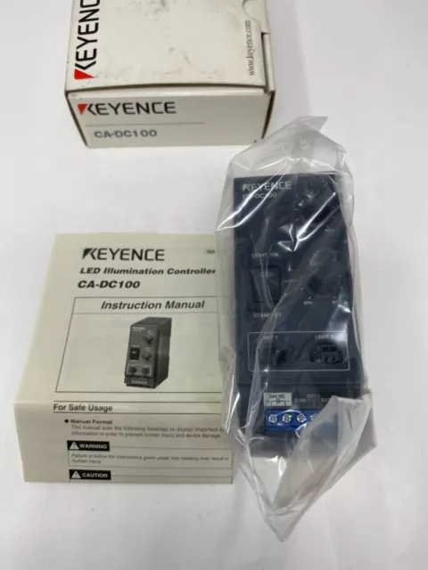 Keyence CA-DC100 Vision System LED Lighting & Light Controller