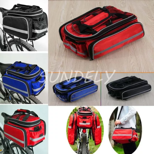 High Quality Multi-Functional Classic Bike Travel Bicycle Rear Seat Pannier Bag