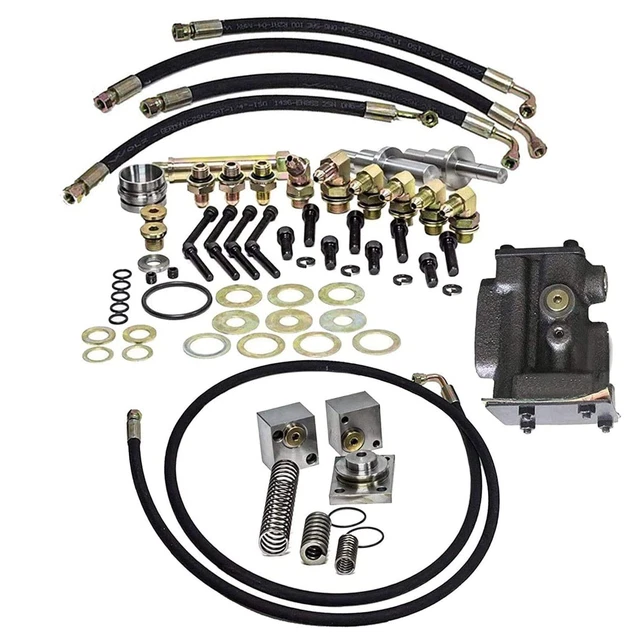 Hydraulic Pump Conversion Kit HPVO91V HPV091 For John Deere 792 790ELC