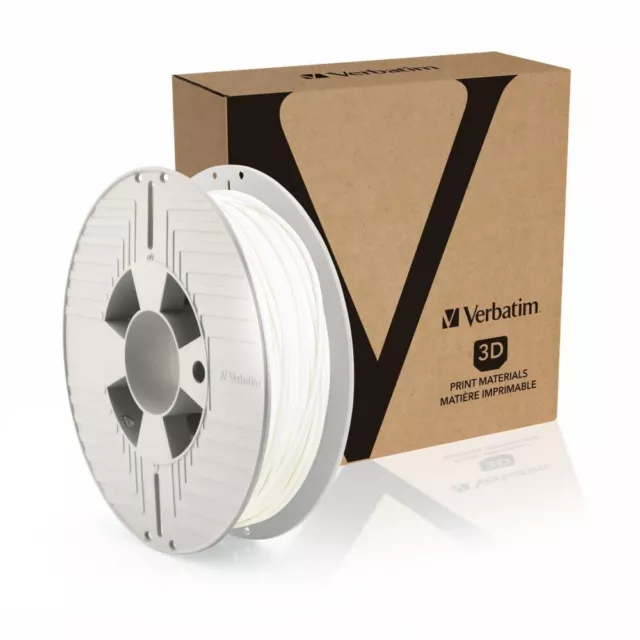 Verbatim Filament Imprimante 3D Primalloy 2.85mm 500gr Bianco 55512-Verbatim Bo