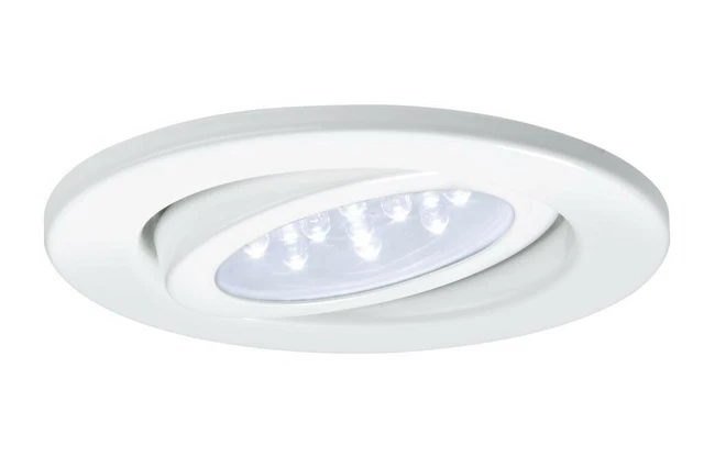 Lot De 3 Spots LED Nordlux Triton Encastrables, Blanc Chaud, 3W, Pivotants - Éclairage Moderne