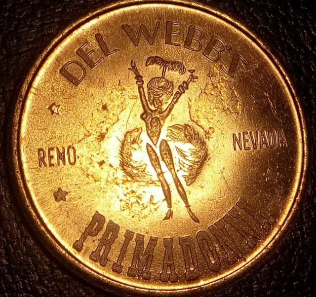 USA 1776-1976 United States Nevada 36th states Del Webb's Primadonna  medal