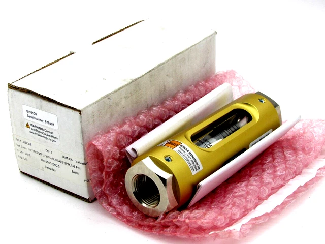 New Kobold Sv-5109 Brass Flow Meter Sv5109