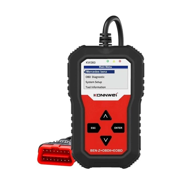 Konnwei KW360 OBDII Diagnostic Scanner Suitable For Mercedes