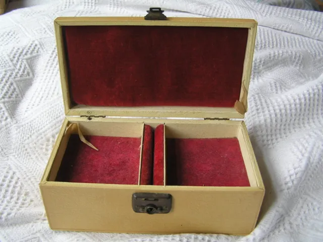 Vintage musical jewellery box Tallent of Old Bond Street