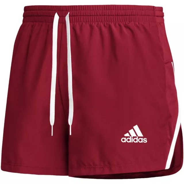 Adidas Men's Team Issue Running Shorts POWER RED | WHITE M