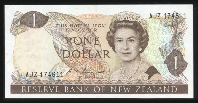 New Zealand - $1 - Russell - AJZ174611 - gEF