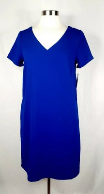 Apt 9 Cobalt Blue Noah Dress Small Size NWT
