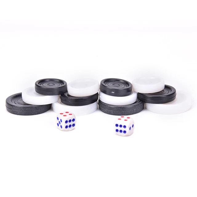 Jeu d'Échecs , Jeu de Dames et Backgammon en Bois - Ensemble 3 en 1 – L
