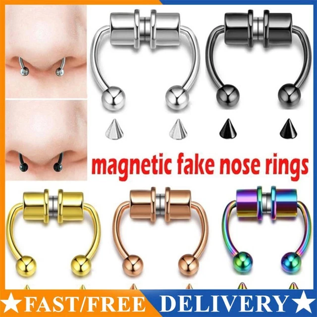 Free fake sales nose rings