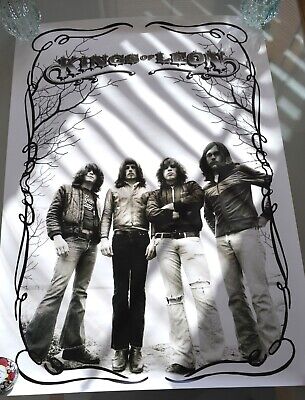 Kings Of Leon Official Poster Smoking Gun Tours 2003 by Bravado. 