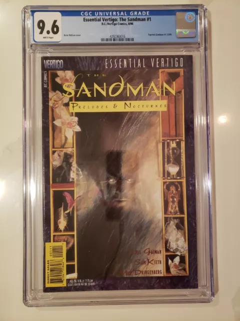 Essential Vertigo: Sandman 1 CGC 9.6 DC Comics 1996 Gaiman