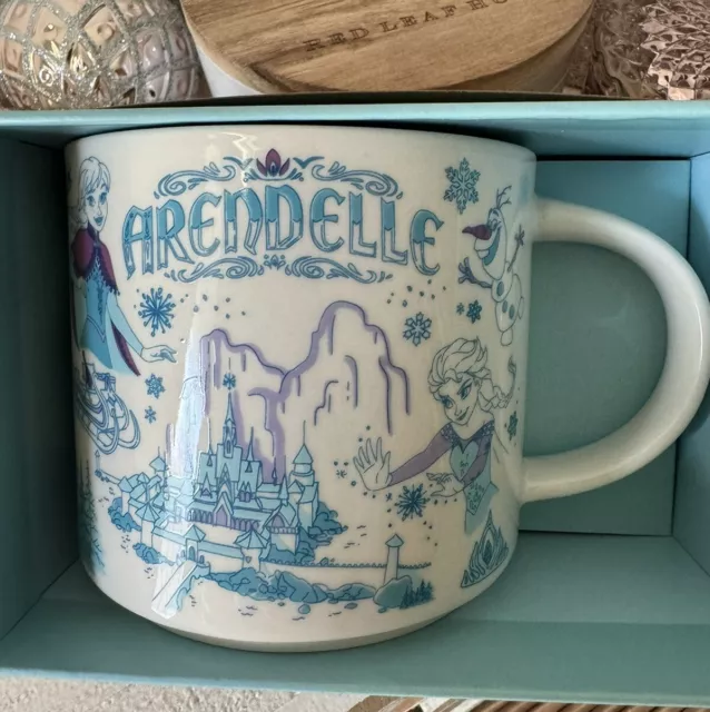 2024 DISNEY Starbucks Been There Aradenelle Frozen Anna Elsa Olaf