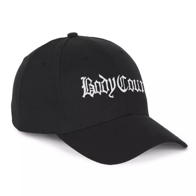 BODY COUNT New Black Heavy Brushed Cotton Baseball Cap dads hat