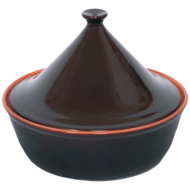 Tajine Terre Cuite Grand Casserole Marocain Préparation Couscous Ø 30 CM