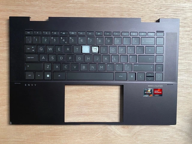 Replacement Keyboard Keys For HP Envy X360 15-AR Laptop – UK Layout, Backlit Compatible – Loose Keys (Used) 13 thumbnail image