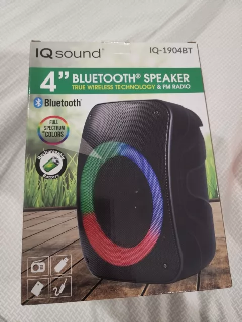 SupersonicIQ-6208DJBT 2x 8 Portable Bluetooth Speaker True Wireless  Technology 