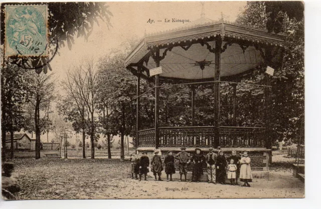 AY - Marne - CPA 51 - le Kiosque 2 - enfants