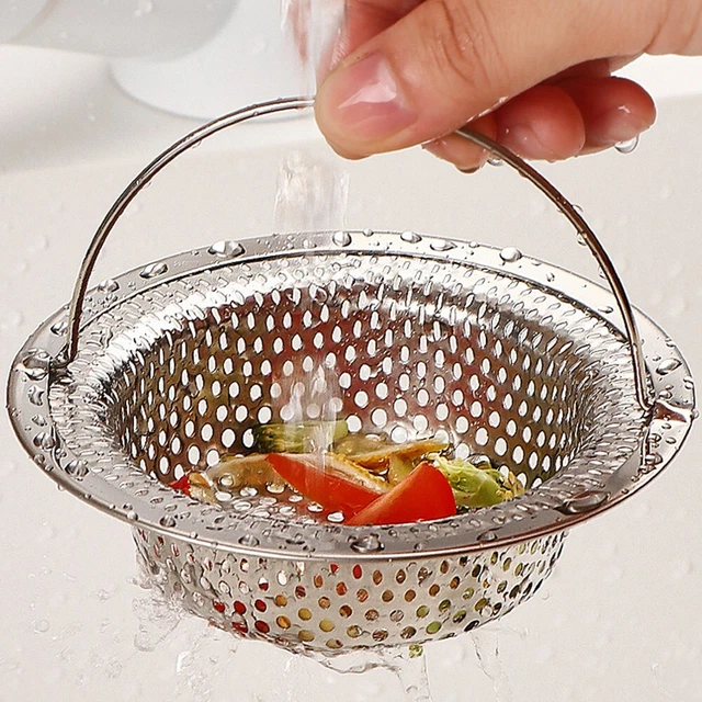 Colador de fregadero versátil para fregaderos de cocina y baño eficiente y eficaz