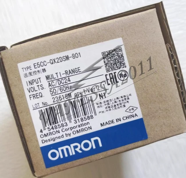 1PC New Omron E5CC-QX2DSM-801 temperature controller