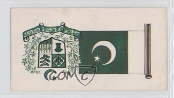 1967 Brooke Bond Flags and Emblems of the World Pakistan #6 1i3