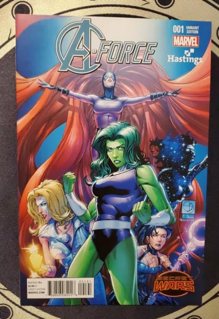 A Force (Secret Wars) #1 NM Shane Davis Hastings Variant Marvel J&R