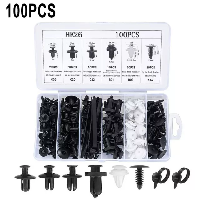 Car Fastener Clip Car Repair Shop raccoglisporcizia push set supporto rivestimento porta