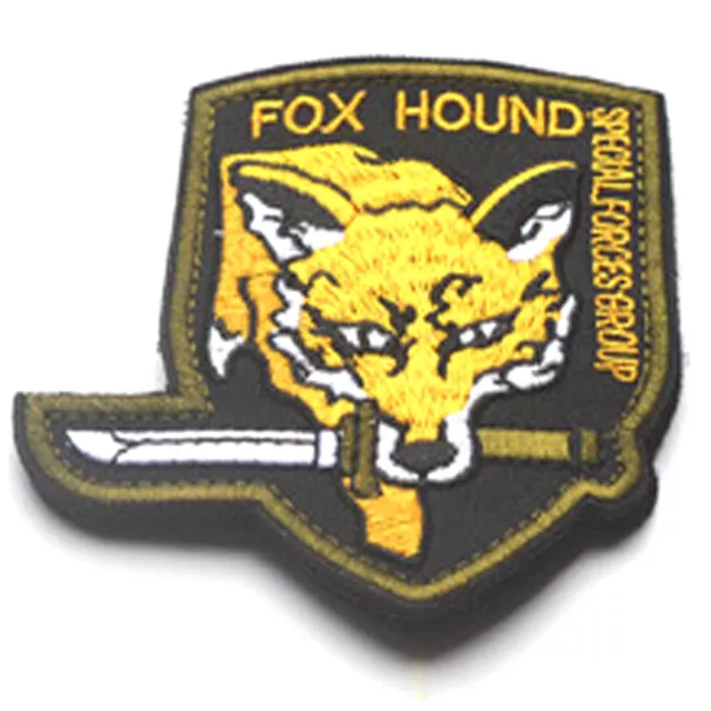 METAL GEAR SOLID Fox hound Special Force Group Tactical Hook &Loop ...