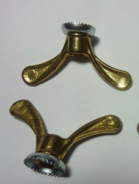 4 écrous Papillon SOUA/SOVA Pour Vélo Ancien - Occasion - Pièce Vélo Vintage