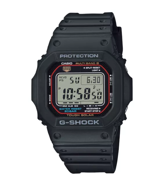 Orologio Uomo Casio G-SHOCK GW-M5610U-1ER Con Cassa E Cinturino Neri