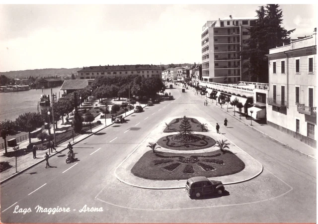 Arona Strada Lungolago Animata