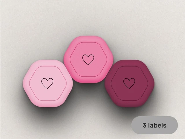 New Cadence Capsules Travel Containers Toiletry Pink Blush Rosa Plum Flex Medium New Cadence Capsules Travel Containers Toiletry Pink Blush Rosa Plum Flex Medium