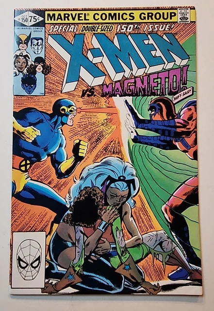 UNCANNY X-MEN # 150 (Marvel 1981) Key  - MAGNETO ORIGIN (VF-) COMBINED SHIPPING