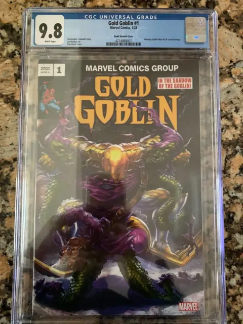 Marvel Gold Goblin #1 - CGC 9.8 - Alan Quah Variant Cover Homage from ASM #238