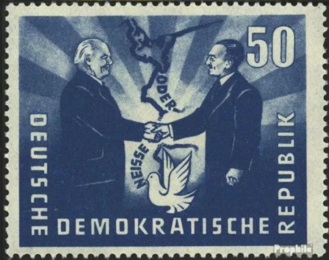 DDR 285 oblitéré 1951 Allemand-polonaise amitié