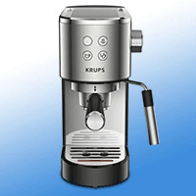 KRUPS VIRTUOSO STAINLESS Steel Espresso Machine Automatic, Compact, 2