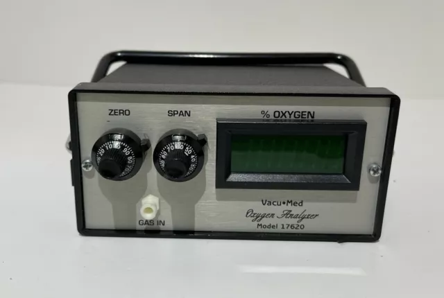 Vacu Med Oxygen Analyzer Model 17620 2