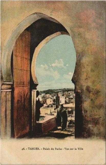 CPA AK MAROC TANGER Palais du Pacha Vue sur la Ville (31733)