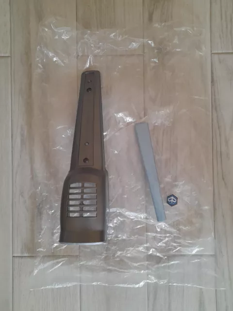 Kit Mascherina Nasello Grigio + Modanatura Fregio Piaggio Per Vespa 50 Special