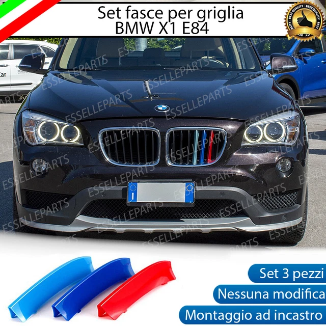 Set Cover Calandra Stile BMW M Sport Per BMW X2 F39 - ABS Lucido Azzurro, Plug And Play - Foto 5