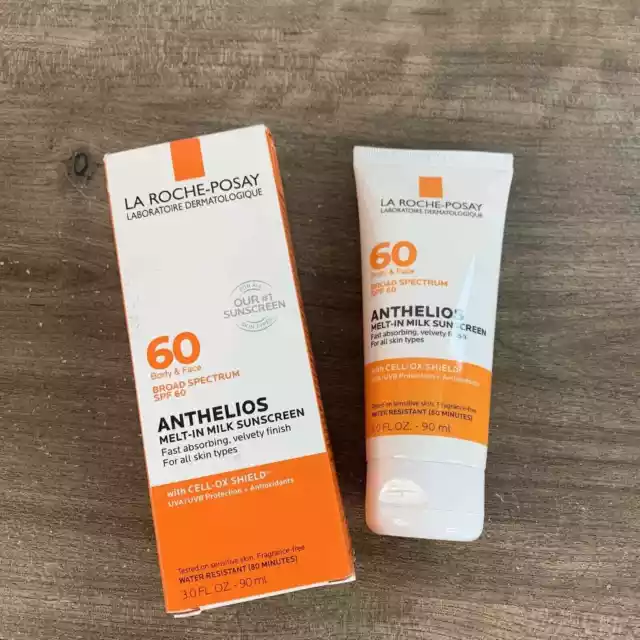 La Roche-Posay Anthelios Melt-In Sunscreen Milk Body & Face Sunscreen SPF 60