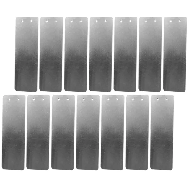 50 Pcs Runde Kunst-Aluminium-Tags Gartenmarkierungen Metallanhänger Tray-Tag