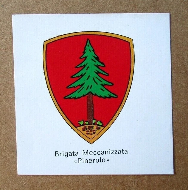 ADESIVO/STICKER &BRIGATA MECCANIZZATA PINEROLO