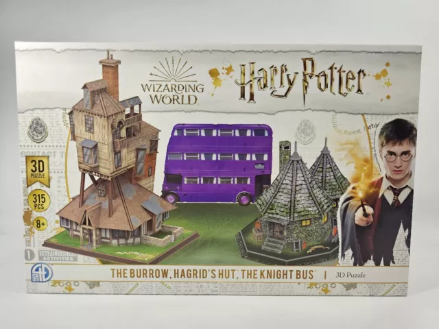 Harry Potter 3D Puzzle - Burrow, Mat, and Directions Only Sealed