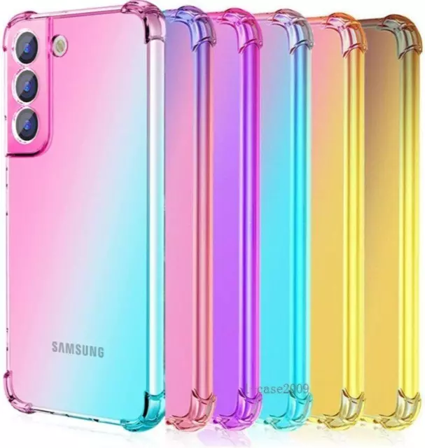 For Samsung Galaxy A05S Case Slim Clear Silicone Shockproof Gradient Phone Cover