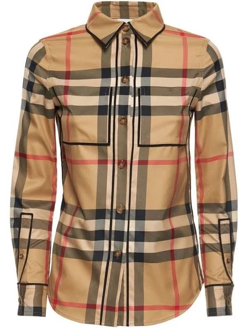 Camicia burberry deals replica