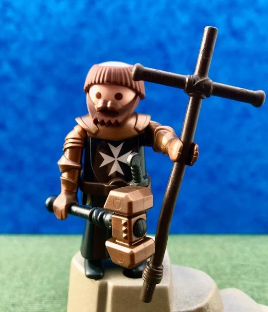 CHEVALIER MALTAIS VALETTA ROUGE SUPER SET A PLAYMOBIL pour croisés