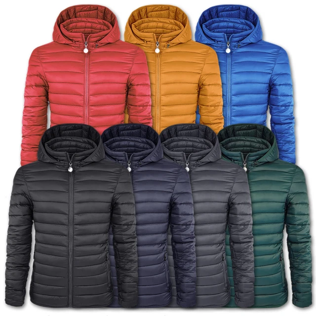 Giubbotto Uomo 100 Grammi Giacca Casual Giubbino Leggero Con Cappuccio VEQUE 3